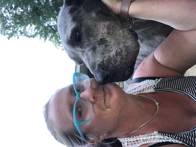 Lisa and a big cuddle